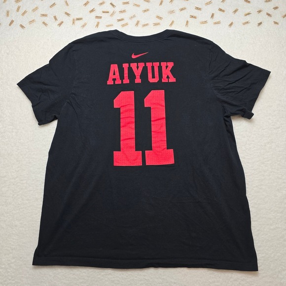 Nike San Francisco 49ers Super Bowl LIV T-Shirt Mens XXL Black‎ Football - Picture 8 of 14
